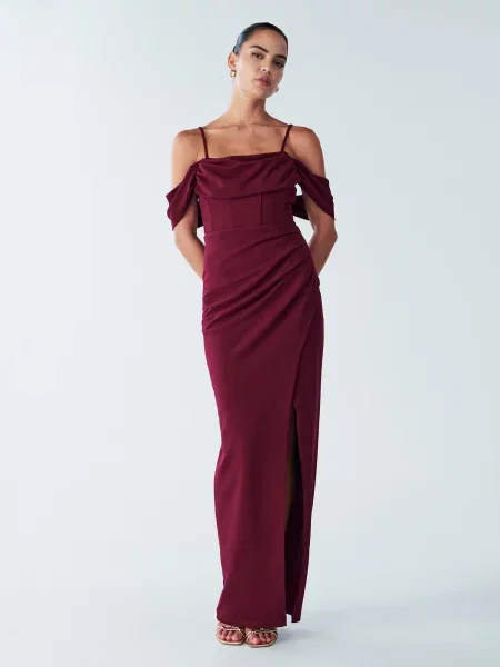 BWLDR Rochie Amaliah' roșu