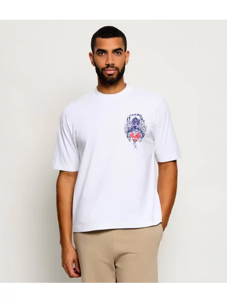 AllSaints Tricou Scimitar alb