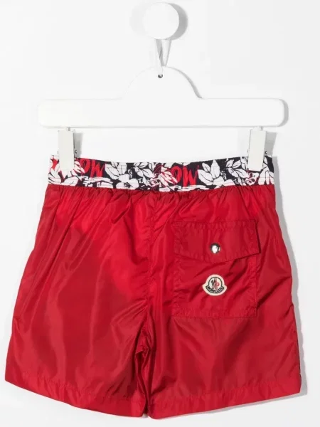 Kąpielówki dziecięce Moncler Enfant niebieskie