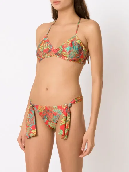 Bikini Amir Slama z nadrukiem czerwony