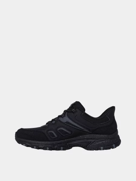 Кожаные кроссовки Skechers черные
