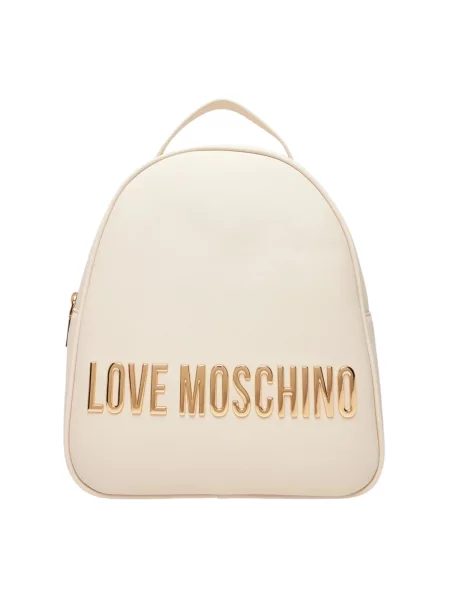 Plecak Love Moschino biały
