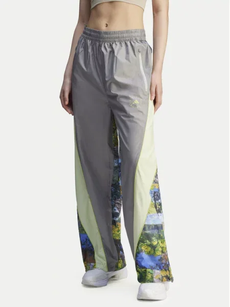 Adidas by Stella McCartney Спортивні штани Earth Collage сірий