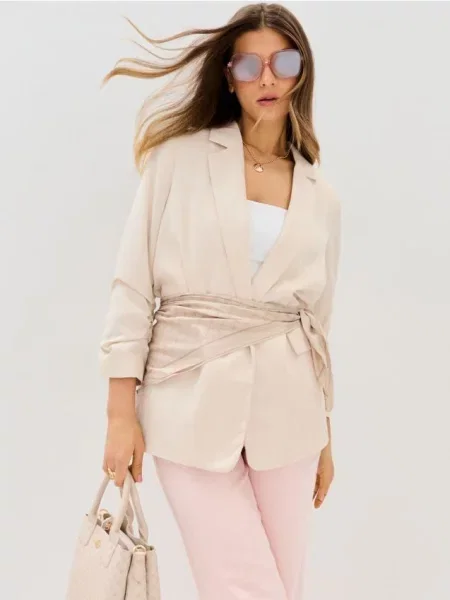 Хустка З Візерунком бежевий