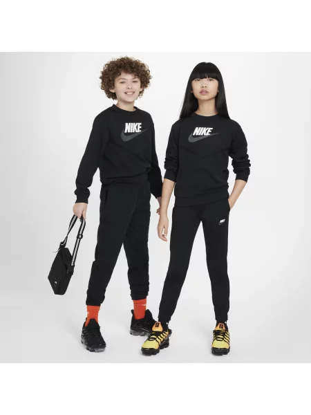 Dres dziecięcy Nike Sportswear black/ white/ white biały