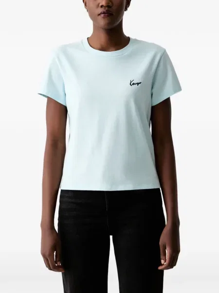 Tricou Kenzo cu autograf albastru