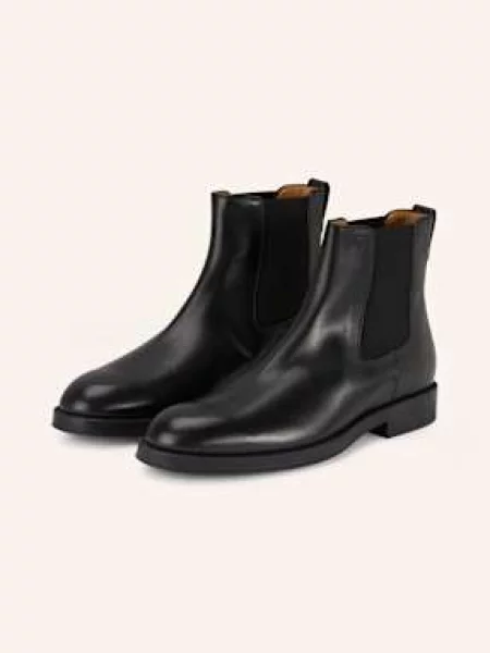 Kotníkové boty Tod's černé