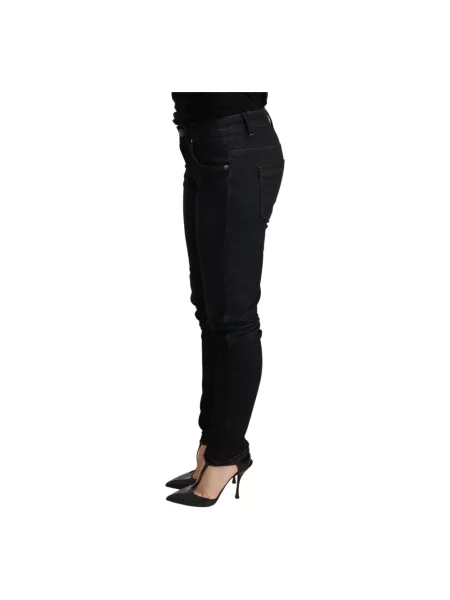 Skinny jeansy skinny Acht czarne
