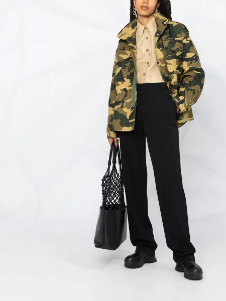 Juosmuo kelnės Stella Mccartney juoda