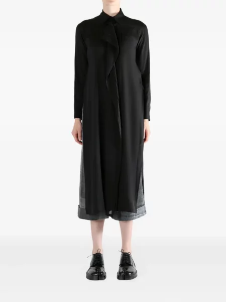 Rochie Yohji Yamamoto cu volane de costum negru