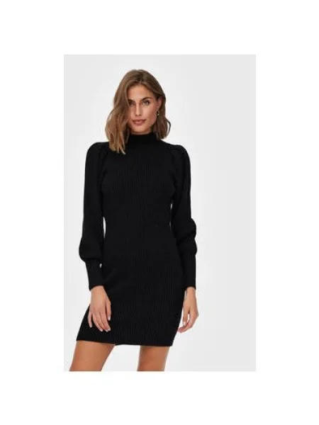 ONLY Rochie tricotat Katia' negru