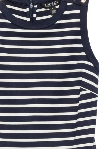 Rochie Lauren Ralph Lauren cu dungi albastru