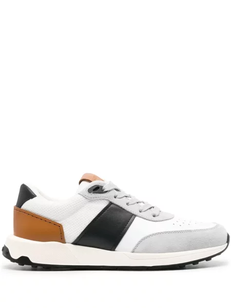 Sneakerși Tod's din piele alb