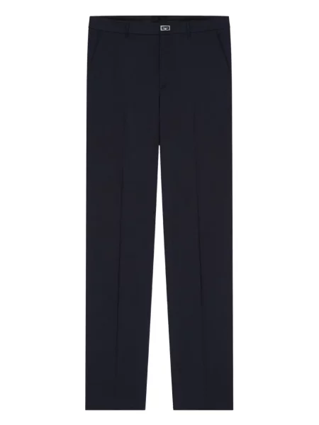 Pantaloni Givenchy de lână albastru