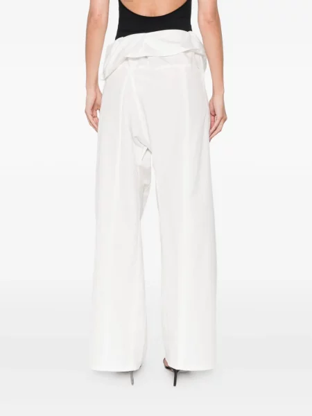 Pantaloni Wardrobe.nyc alb