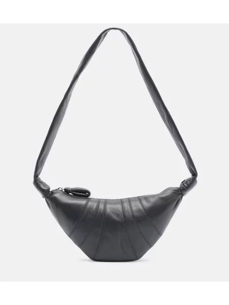 Geanta de piele Lemaire din piele albastru