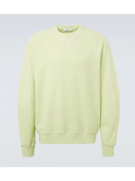 Hanorac Givenchy din jerseu verde