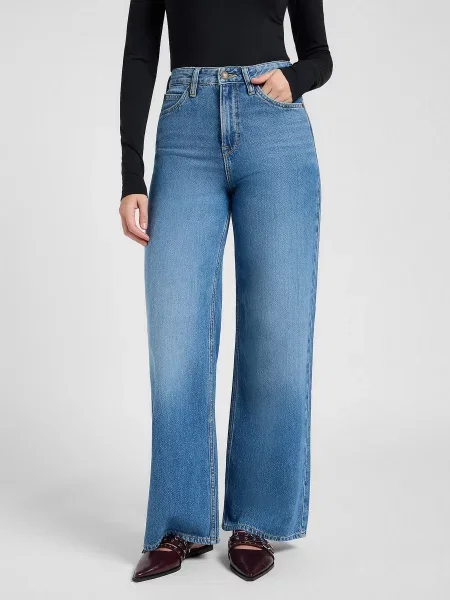 Прямі джинси Lee синій