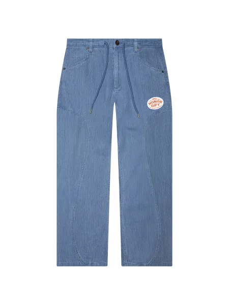 Kalhoty Honor The Gift s autogramem modré