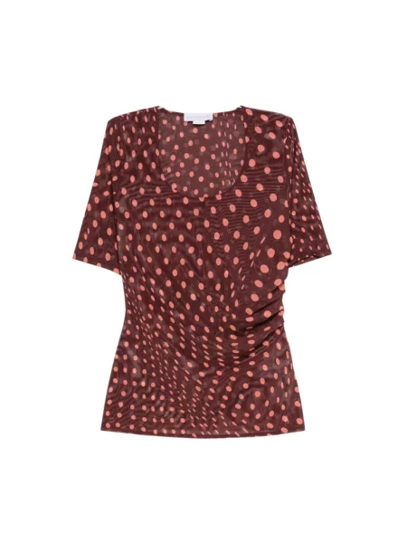 Koszulka Stella Mccartney czerwona