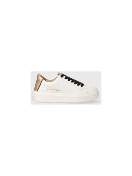 Pantofi Alexander Smith alb