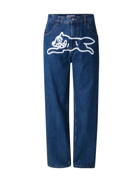 Billionaire Boys Club Jeans albastru denim alb