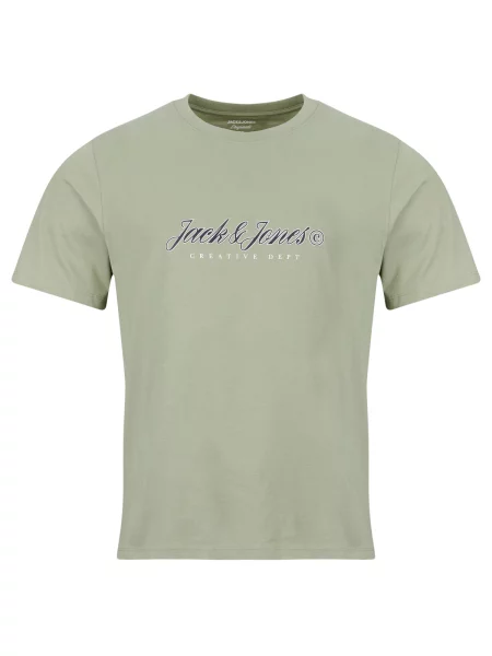 Majica Jack & Jones s kratkimi rokavi zelena