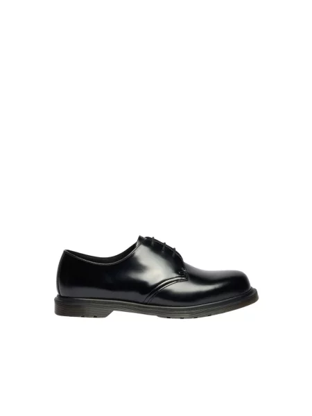 Półbuty Dr. Martens skórzane czarne