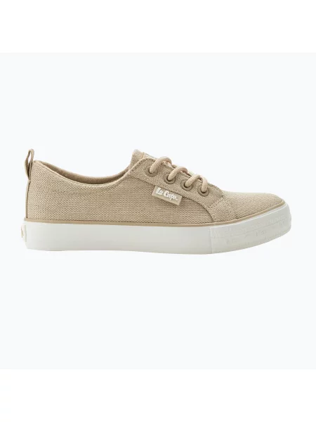 Дамски кецове Lee Cooper бежово