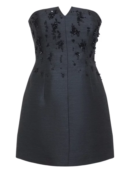 Rochie Alberta Ferretti de cristal de costum negru