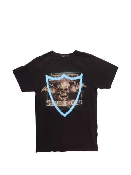 Tricou Htc Los Angeles cu imagine negru