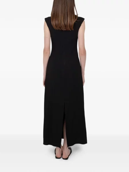 Rochie midi Rxquette până la genunchi de costum negru