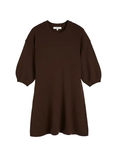 Rochie mini Chinti & Parker în linie A maro