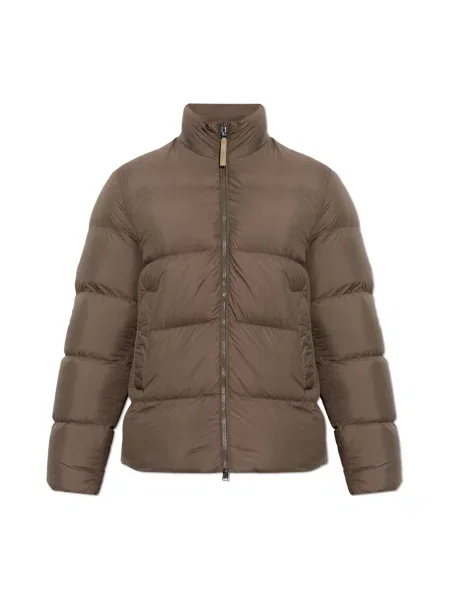Kurtka puchowa Woolrich pikowana brązowa