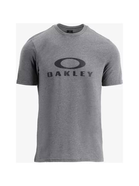 Koszulka Oakley O-Bark krótki rękaw beżowoszara S brązowa