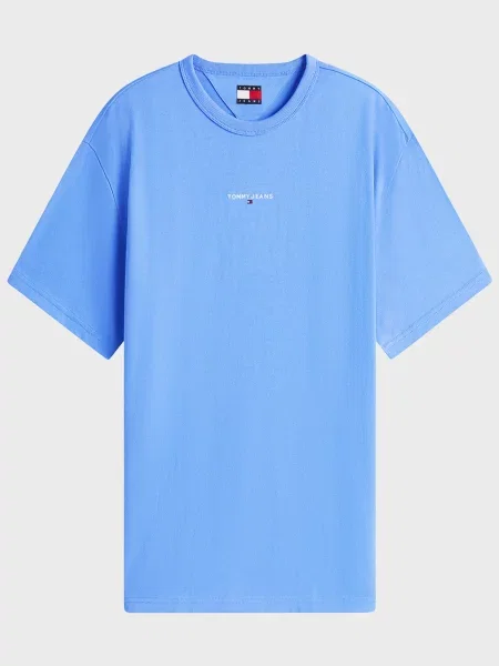 Футболка Tommy Jeans блакитна