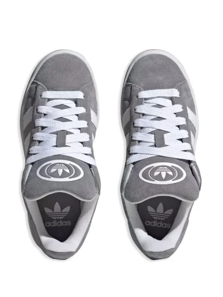Sneakerși Adidas Campus din piele de căprioară gri