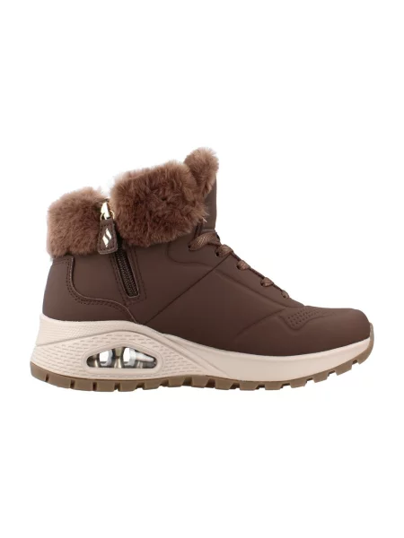 Čižmy Skechers hnedá