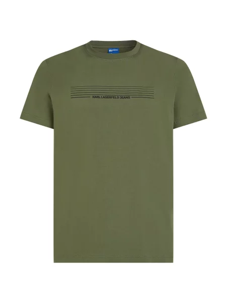 KARL LAGERFELD JEANS Tricou închis verde