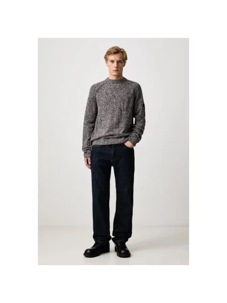 Sweter Karl Lagerfeld wełniany brązowy