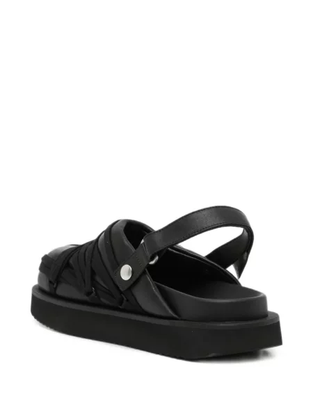 Papuci tip mules Rick Owens negru