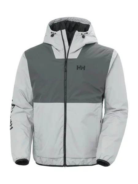 HELLY HANSEN Geacă outdoor ERVIK gri / gri deschis negru