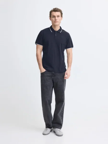 BLEND Tricou BHEdin închis albastru