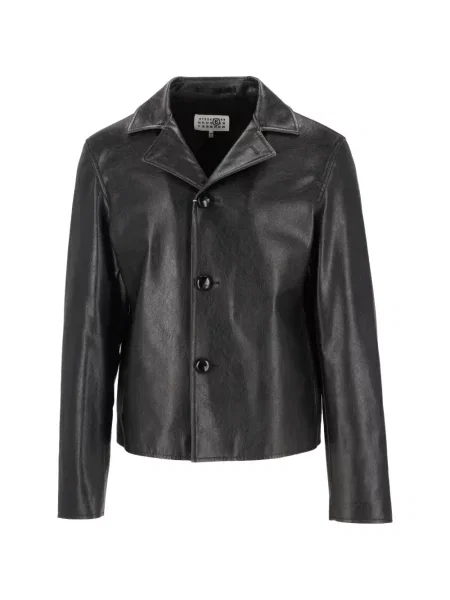 Geacă Mm6 Maison Margiela cu rever negru