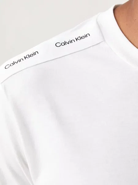 Calvin Klein Jeans тениска мъжка от бяло