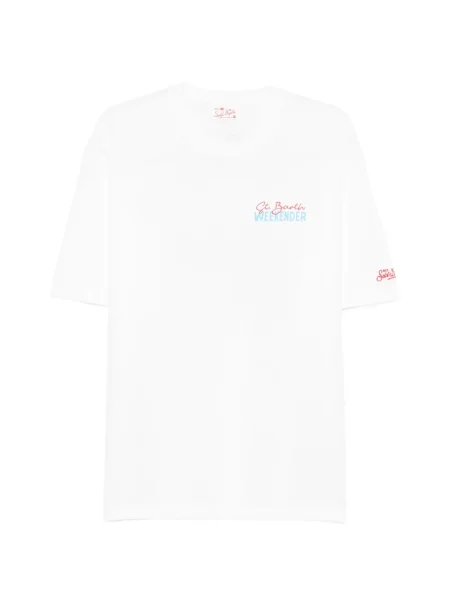 Tricou Mc2 Saint Barth cu imagine alb