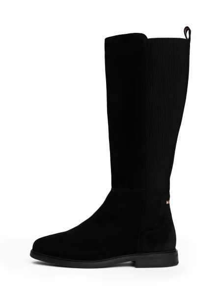 TOMMY HILFIGER Kozačky černá