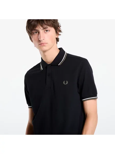 Πουκάμισο Fred Perry μαύρο