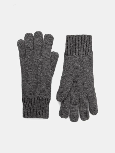 Шерстяная кепка Barbour синяя