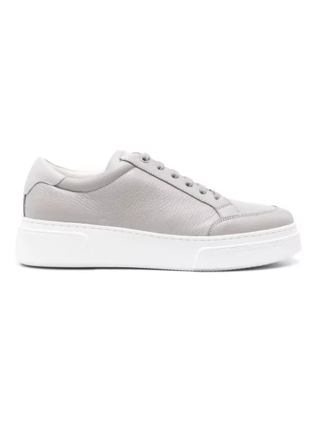 Sneakersy Giorgio Armani biznesowe szare